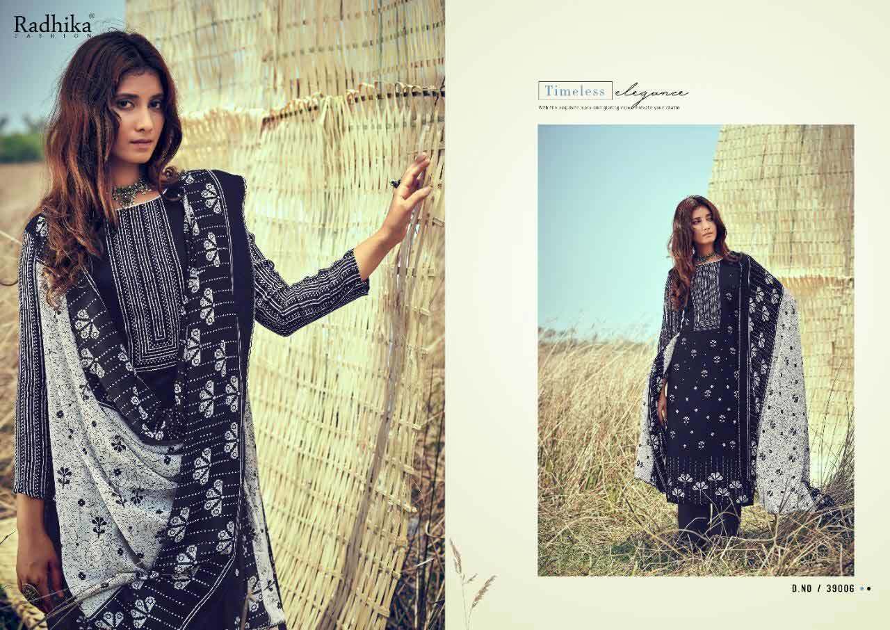 Azara Vol  39 Zam Naznin Dress Materials Set