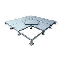 Steel Unitile Raised Access Flooring False Floor - Color: Grey
