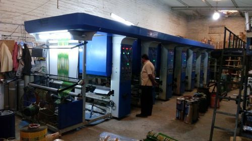 Semi-Automatic Rotogravure Printing Machine