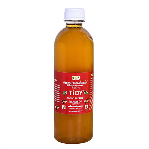 Organic 500 Ml Wood Pressed Seasame Oil