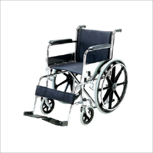 Fold-Able Rails Folding Wheel Chair