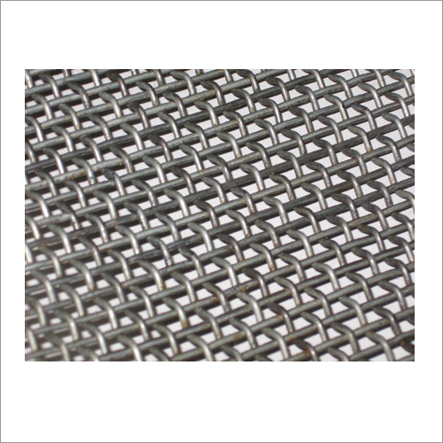 GI Crimped Wire Mesh - Galvanized Steel, Width: 1000/1220/1500 mm, Silver Color | Durable Structure, Corrosion Resistant, Customizable Sizes