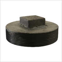 Industrial Cast Iron Plug - Size: 15mm, 20mm, 25mm | Features: Round Shape, Silver Color, Various Thicknesses Available