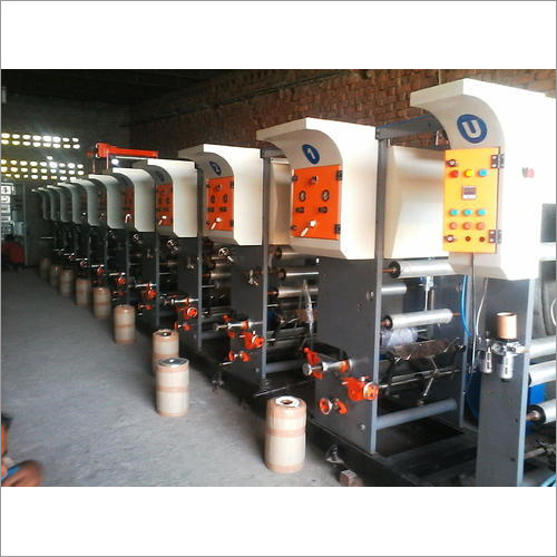 High Speed Rotogravure Printing Machine