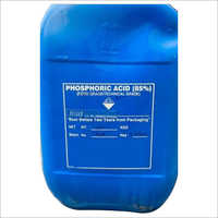 Phosphoric Acid Application: Pre-metal Treatment Chemicals Waste Water Treatment Chemicals Activated Carbon Stabilizing Agent (hydrogen Peroxide) Sugar Refining Anodizing Soaps And Detergents Tea-leaf Processing