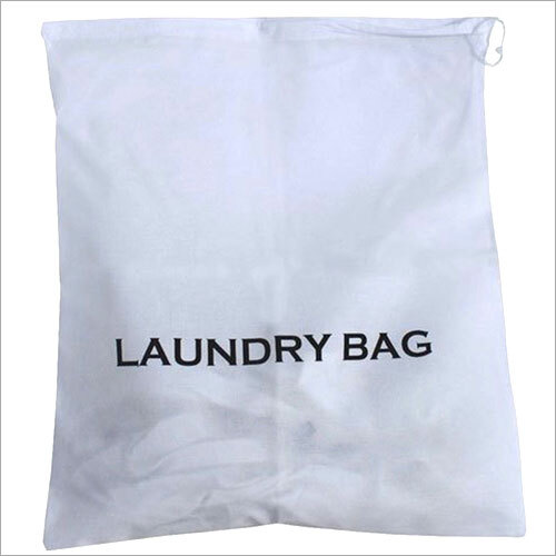White Non Woven Laundry Bag