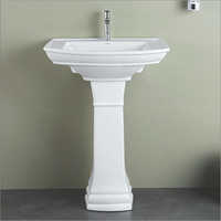 25x20x36 Inch Pedestal Wash Basin
