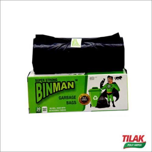 Black On Roll Binman Garbage Bags