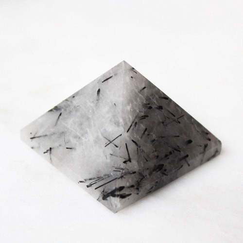 Rutilated Quartz Pyramid
