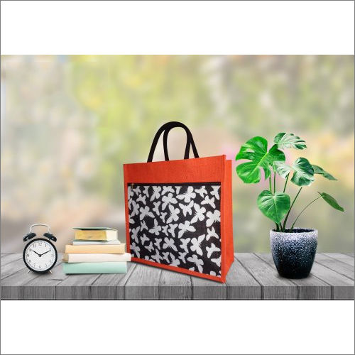 Heavy Printed Jute Bag