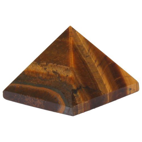 Tiger Eye Pyramid