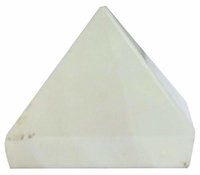 White Quartz Pyramid