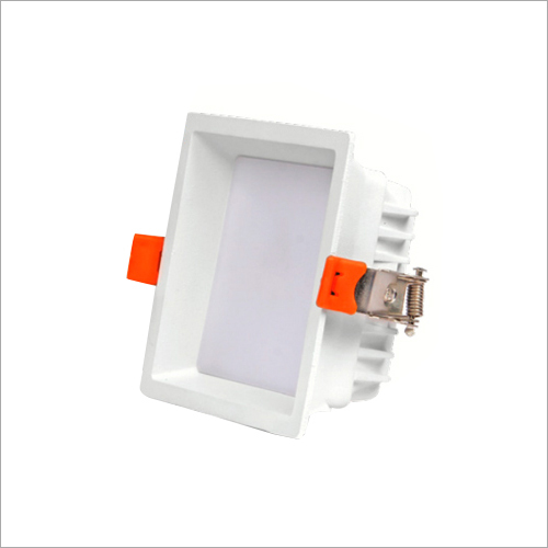 Cool White Recessed Backlit Aluminium Round And Square Down Lights