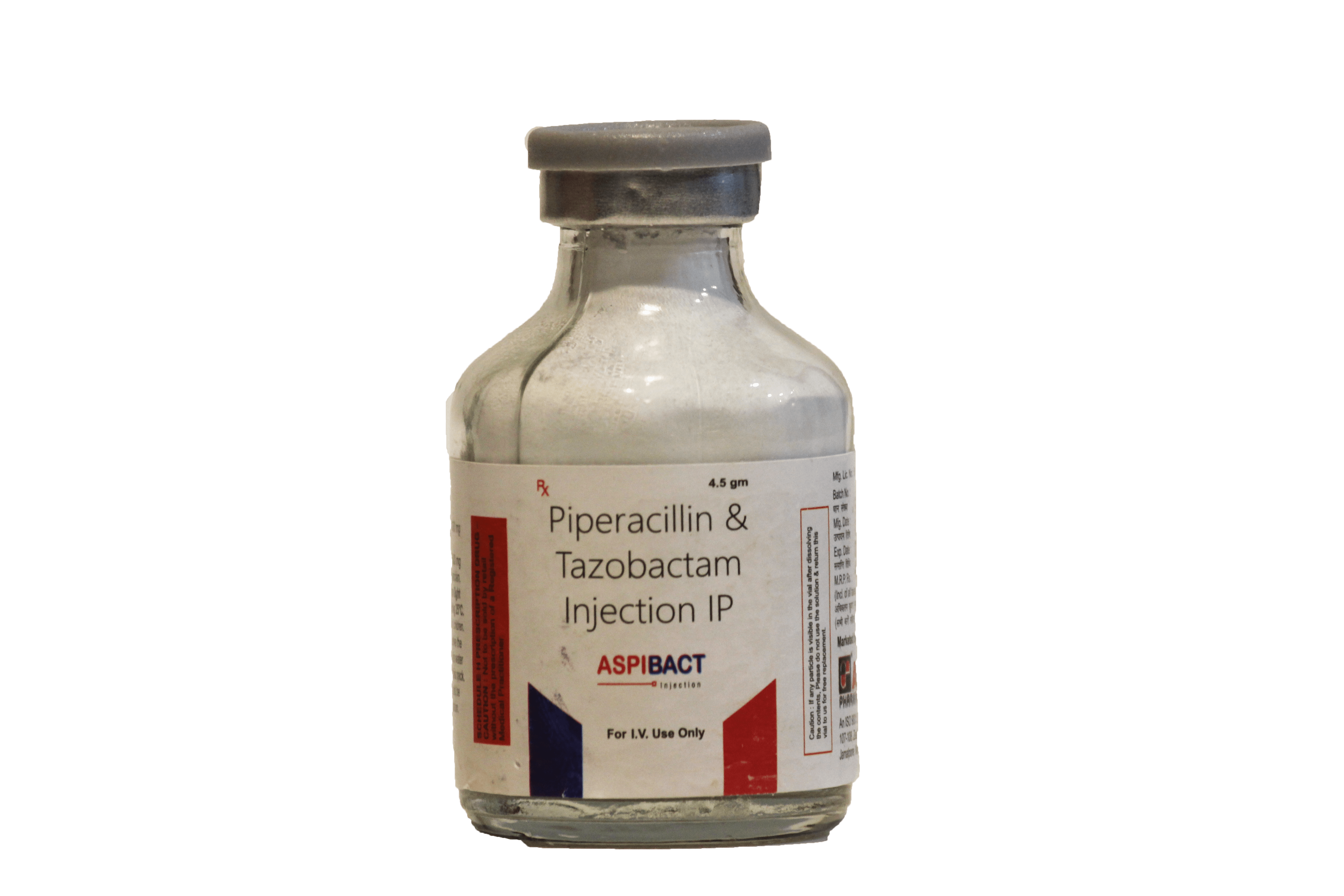 Piperacillin 4000mg Tazobactam 500mg