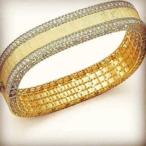 Real Diamond Studded Designer Bracelet