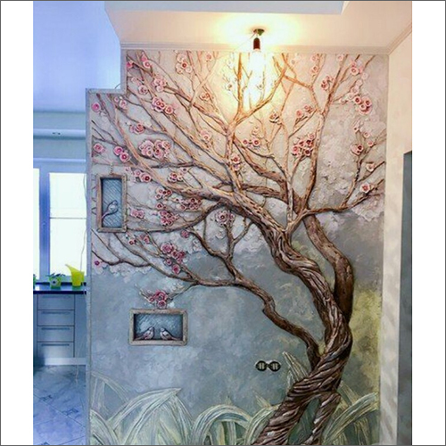 3D Tree Paint Embossed Services By SHRI CONSTRUCTIONS