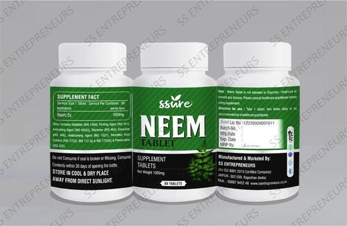 Neem Tablet Age Group: Suitable For All