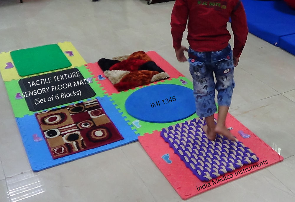 Tactile Texture Sensory Floor Mats Set Of 6 Blocks at 14000.00 INR in Delhi