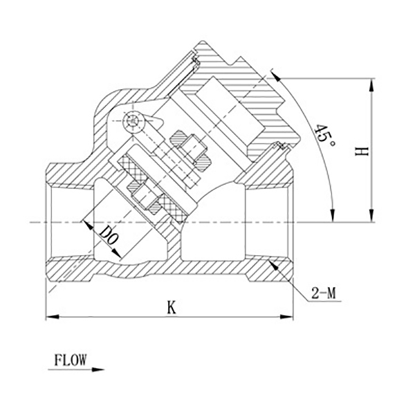 Cryogenic Check Valve Dhx