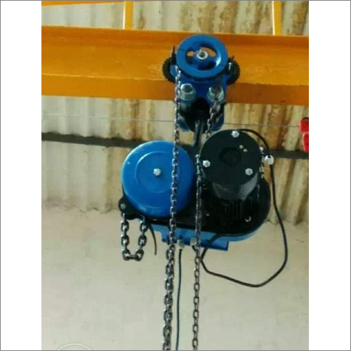 Electric Chain Hoist With Manual Gear Trolley