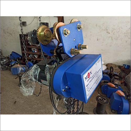 Heavy Duty Industrial Electric Chain Hoist By MOX FABRICATORS AND ENGINEERS