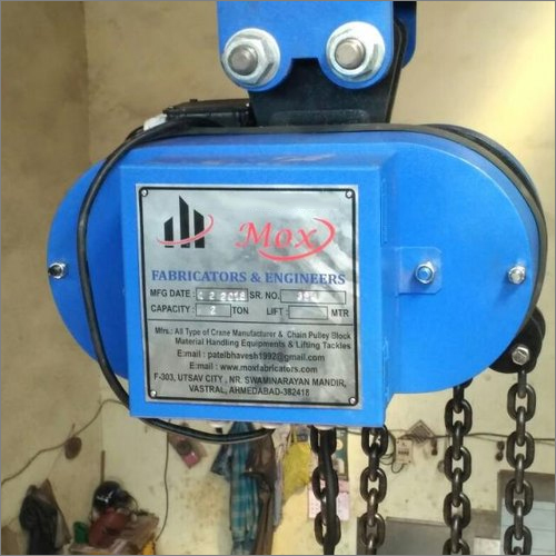 Portable Electric Chain Hoist Usage: Industrial