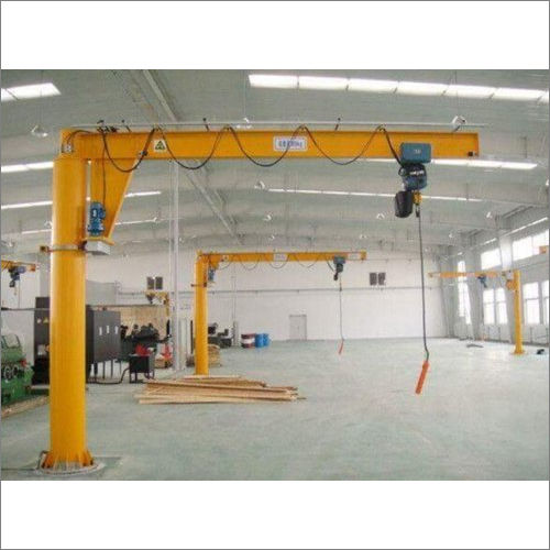 Electric Pillar Mounted Jib Crane