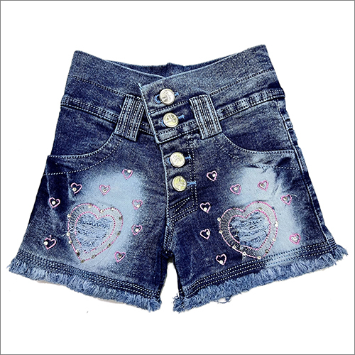 Girls Denim Shorts