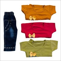 Girls Fancy Top And Pant Set