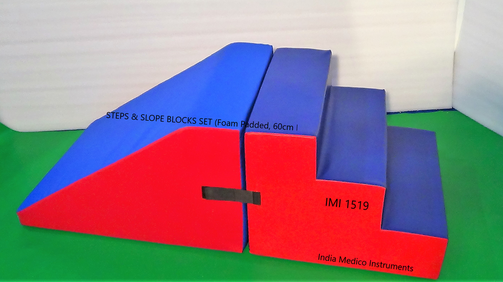IMI 1519 STEPS and SLOPE BLOCKS SET Foam Padded 
