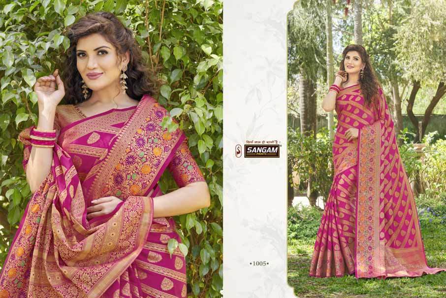 Mor Pankh Satin Designer Silk Saree Catalogue Set