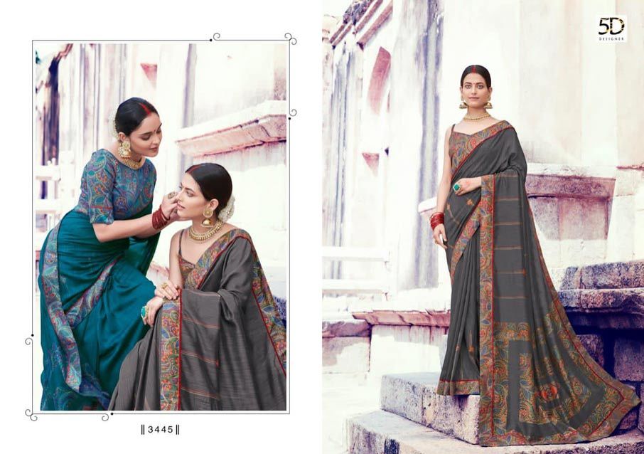 Mor Pankh Satin Designer Silk Saree Catalogue Set