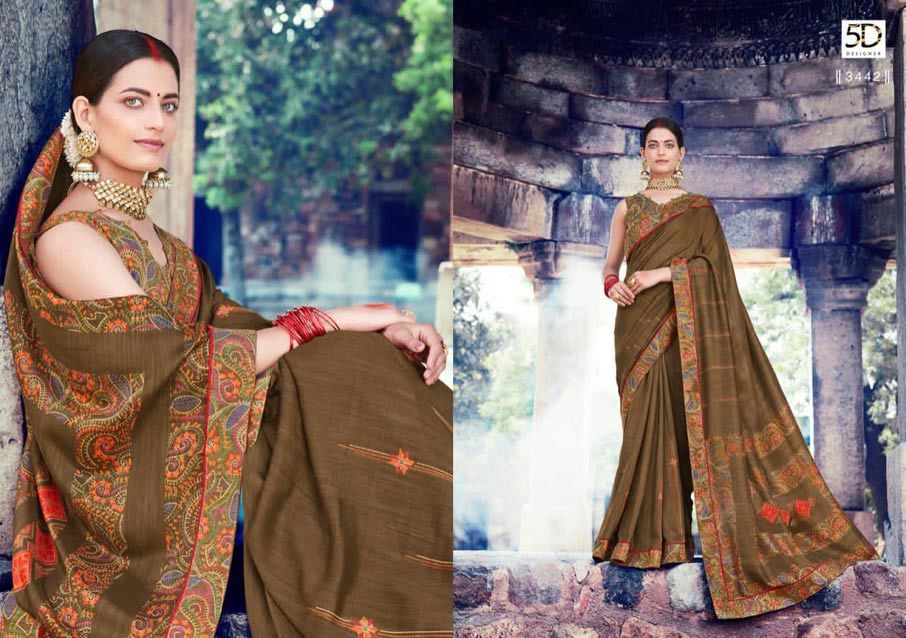 Mor Pankh Satin Designer Silk Saree Catalogue Set