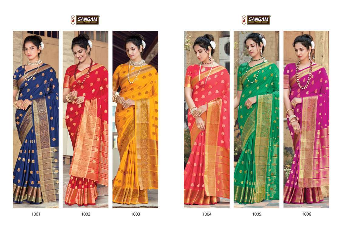 Mor Pankh Satin Designer Silk Saree Catalogue Set