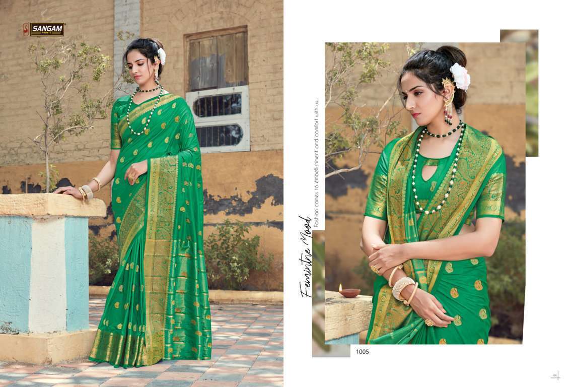 Mor Pankh Satin Designer Silk Saree Catalogue Set