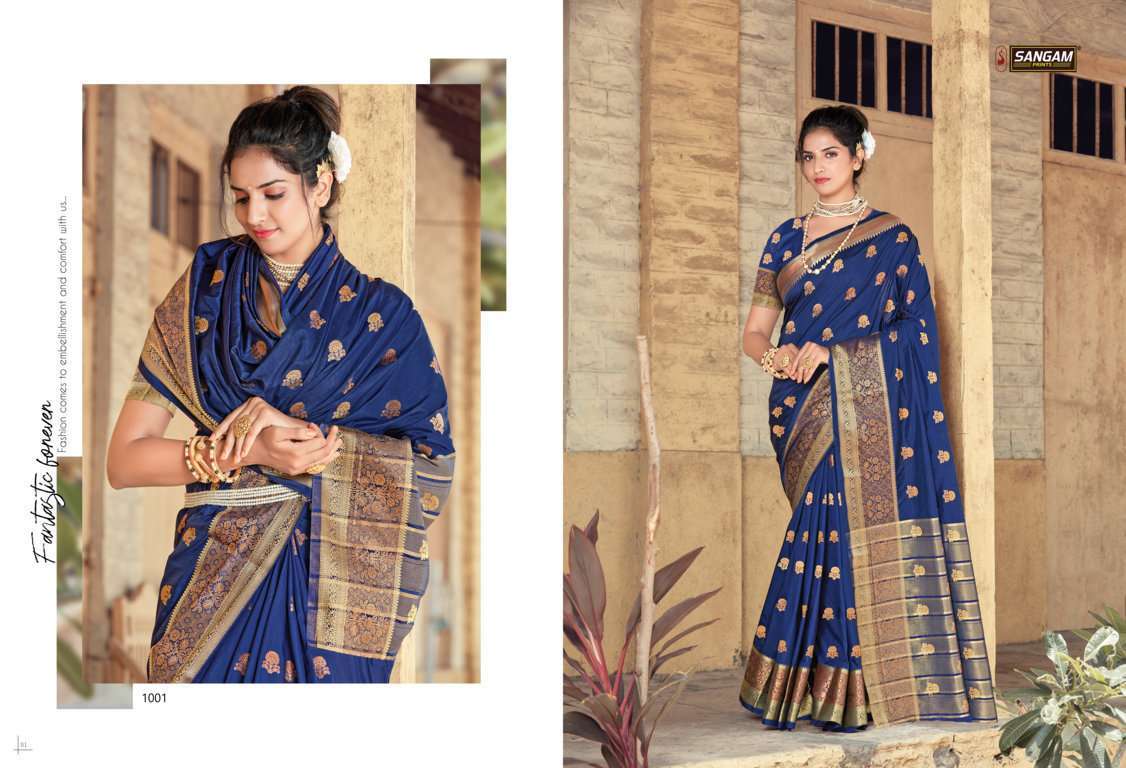 Mor Pankh Satin Designer Silk Saree Catalogue Set