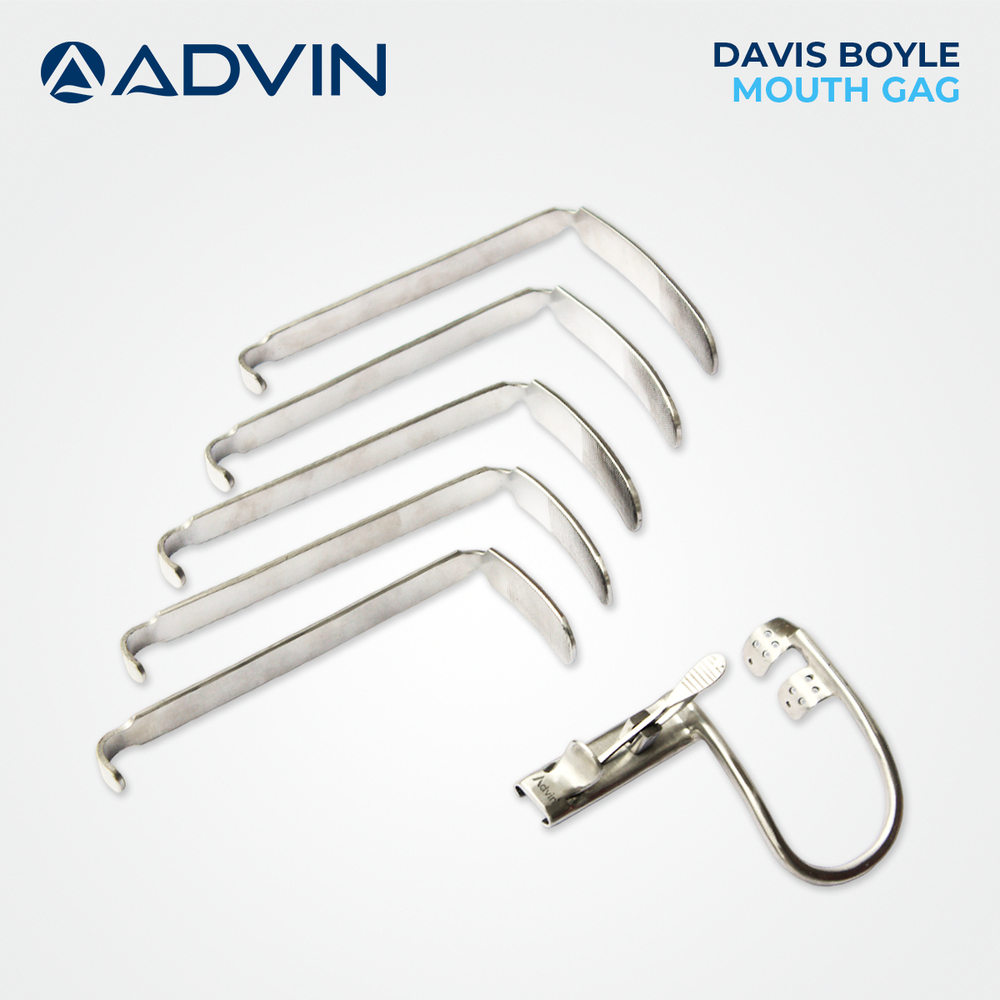 Davis Boyle Mouth Gag With 5 Blade - Operating Type: Manual