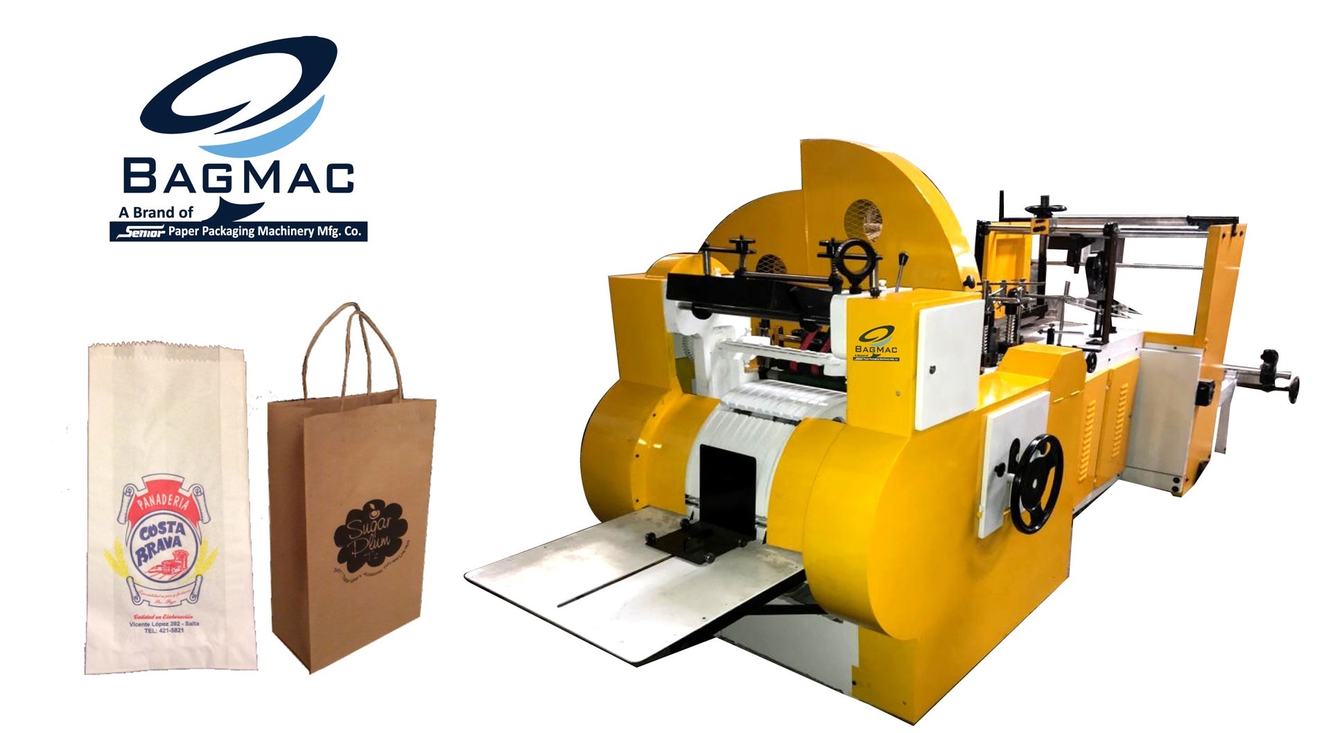 BAGMAC Sharp Bottom Paper Bag Making Machine