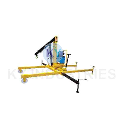 Rotated Hydraulic Mobile Floor Crane By K Y INDUSTRIES