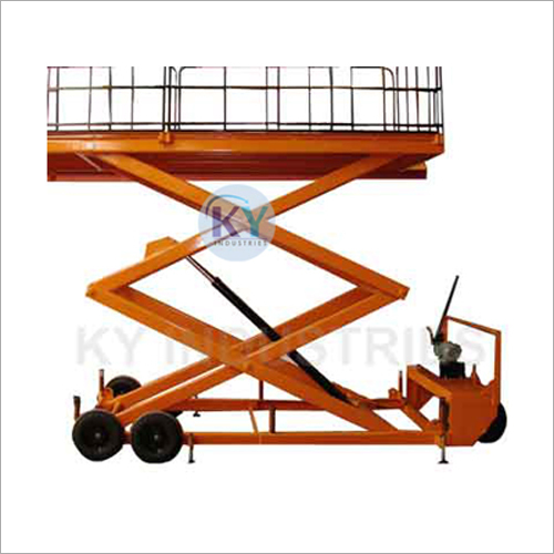 Scissor with Sliding Platform