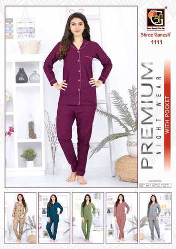 Prisha Vol 1 Cotton Print Night Wear Catalogue