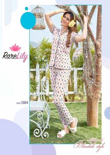 Zil Mil Vol 4 Designer Cotton Printed Night Wear