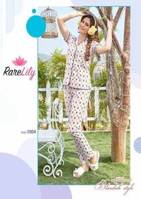 Zil Mil Vol 4 Designer Cotton Printed Night Wear