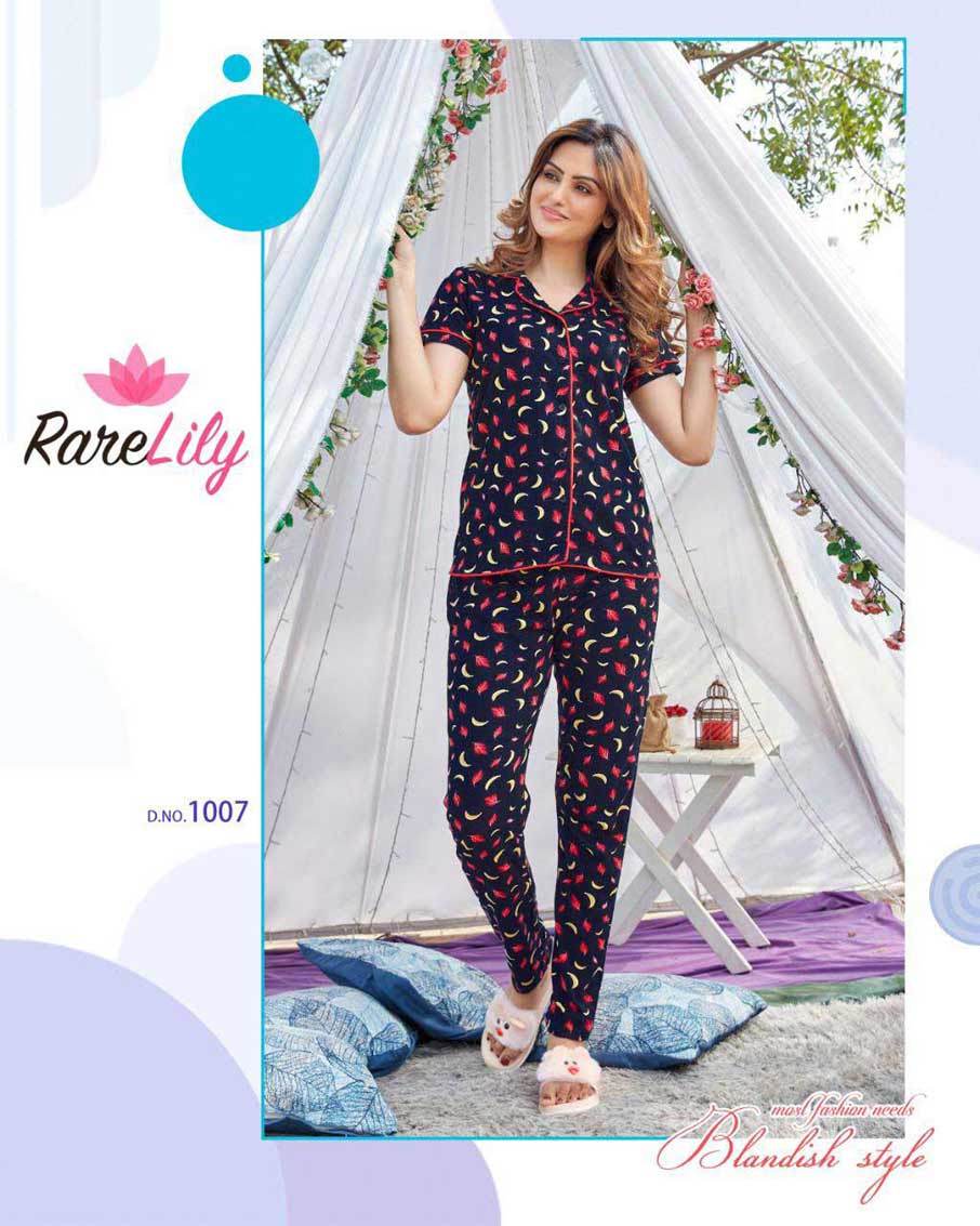 Zil Mil Vol 4 Designer Cotton Printed Night Wear