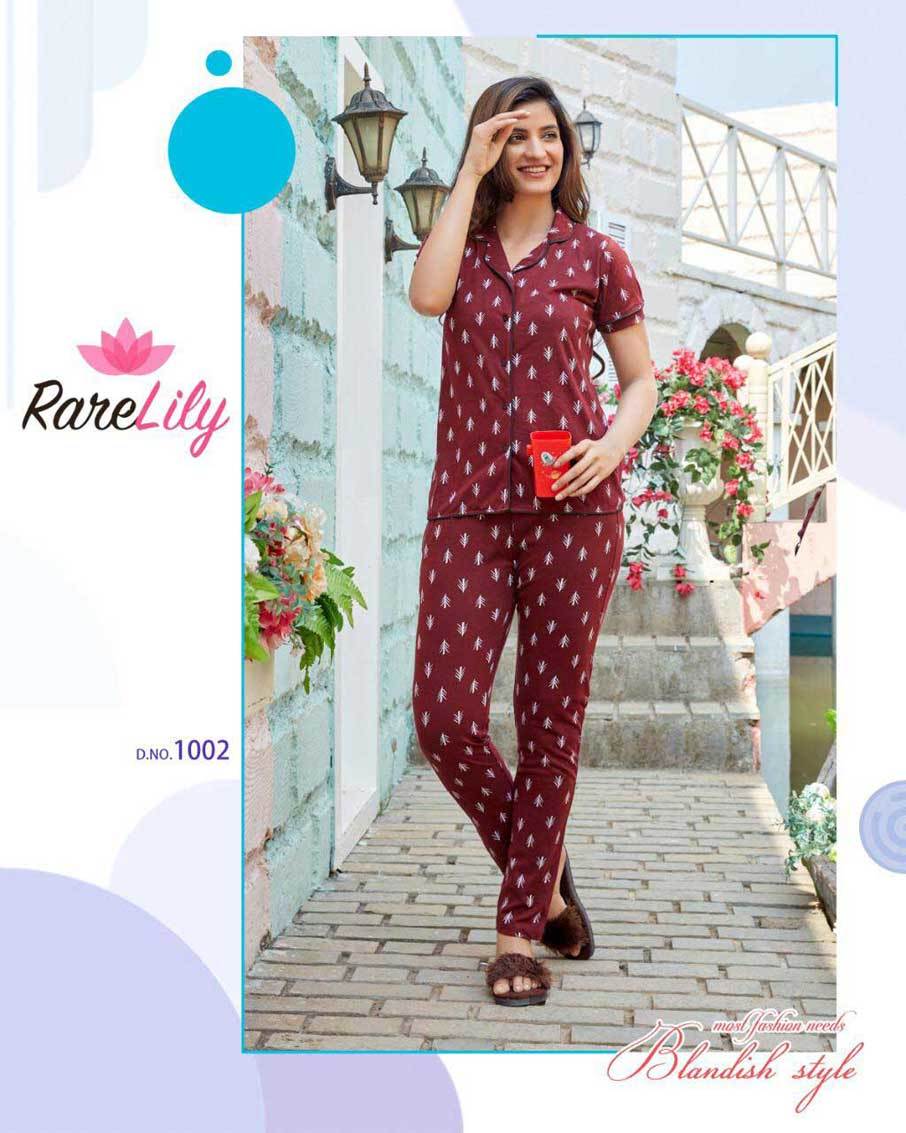 Zil Mil Vol 4 Designer Cotton Printed Night Wear