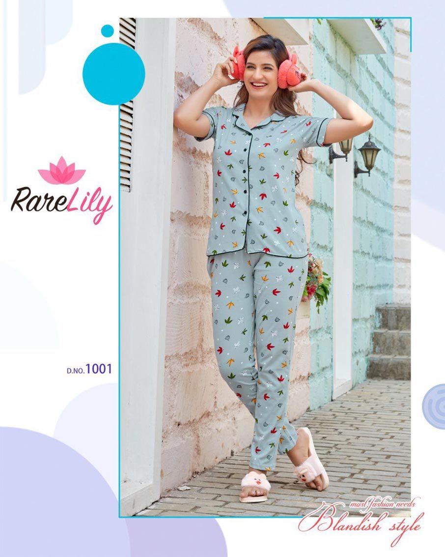 Zil Mil Vol 4 Designer Cotton Printed Night Wear