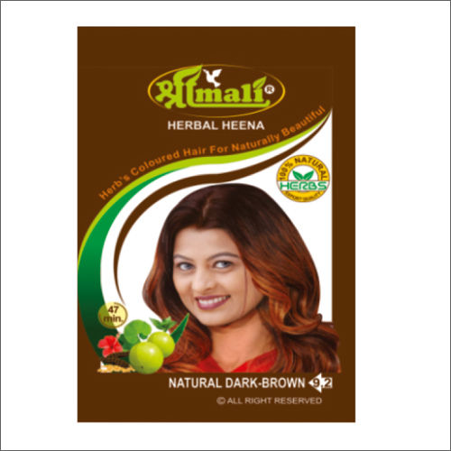 Amazon.com : AATMANA Herbal Dark Brown Henna Hair Color with Goodness of 9  Herbs | Dark Brown Henna Mehndi for Hair, Make Hair Soft & Shiner Natural  Hair Color for Men &