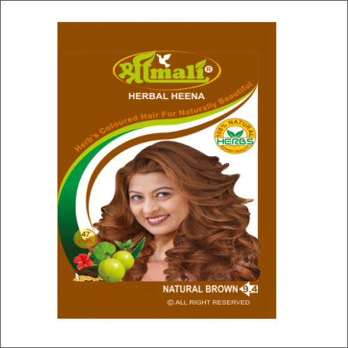 Long Lasting Color Herbal Heena Natural Brown Mehndi Powder