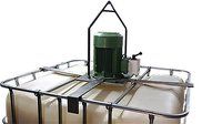 Plate Mounted Plus Type Tote or IBC Electric Operated Stirrer