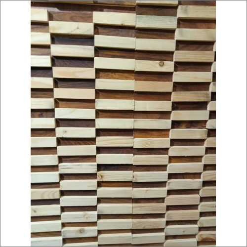 Polished High Quality Imported Sheesham Wood Wall Panels Tiles
